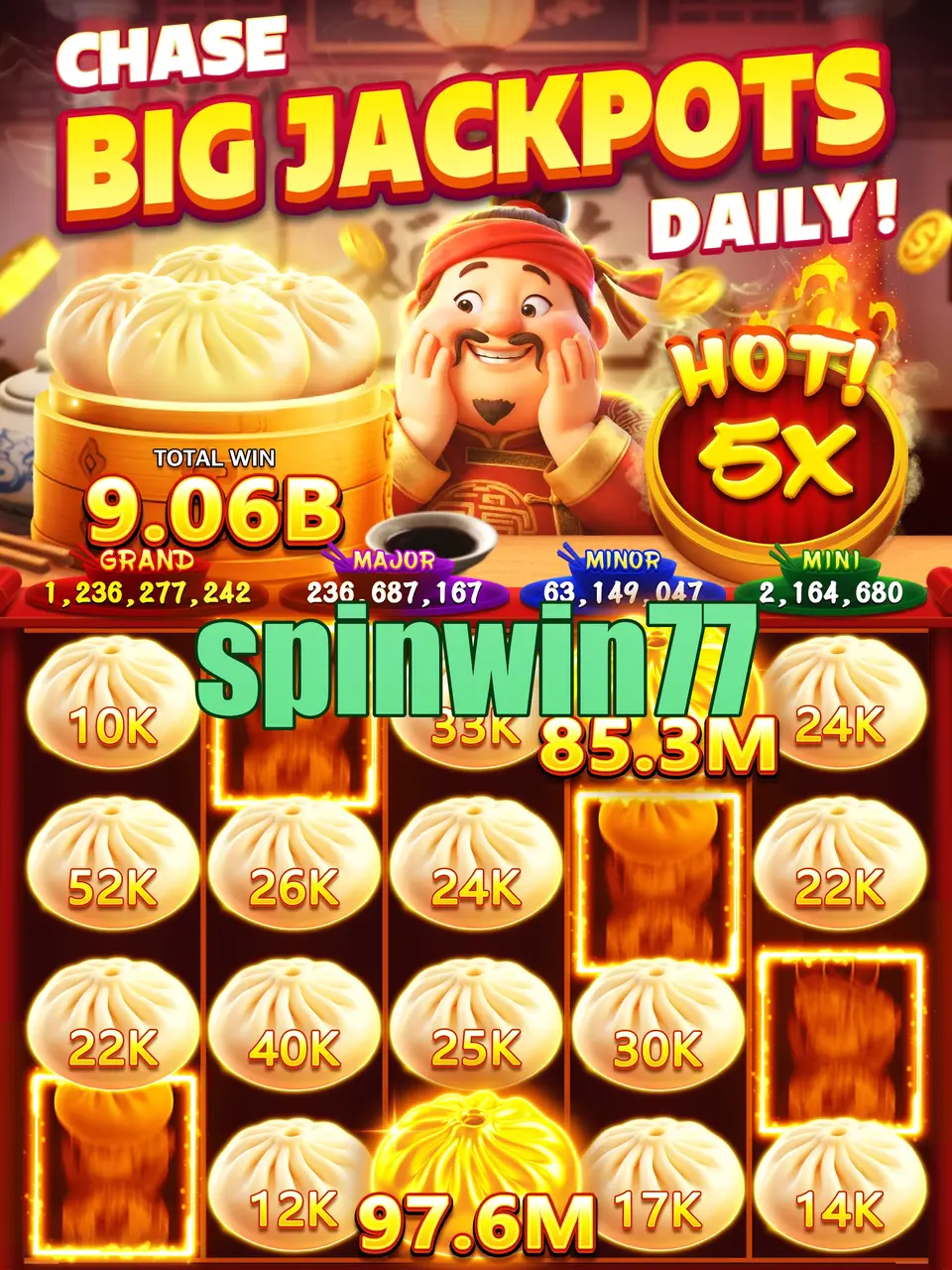 spinwin77 Tangkapan Layar - APK Resmi